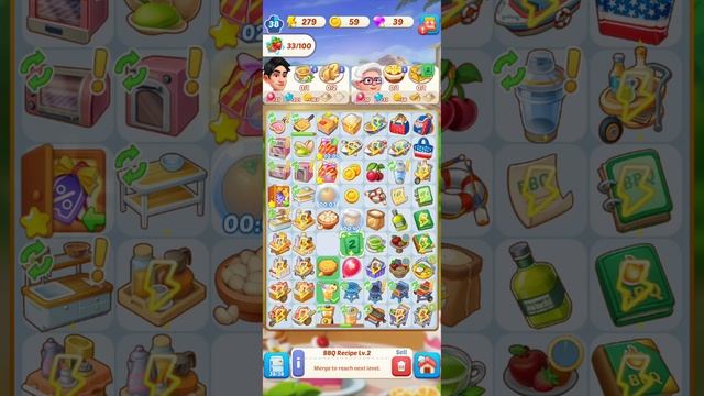 Merge Cooking: Theme Restaurant Gameplay Part 93