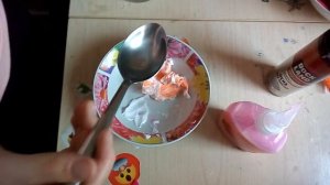 Делаю слайм😍! Из воздушного пластилина,пены для бритья и мыла😂