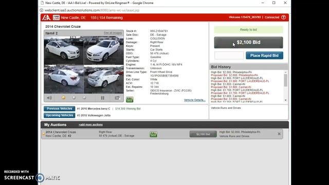 Покупка на аукционе в США Chevrole Cruze смотреть онлайн