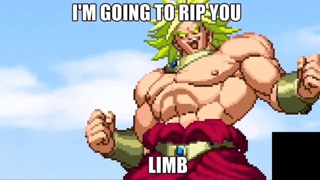 Broly becomes racist. (Prowler meme) смотреть онлайн
