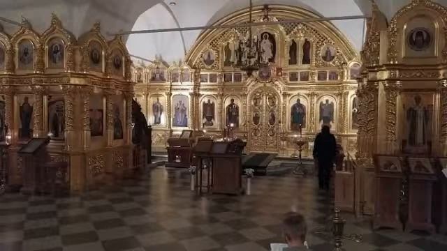 Блгв. кн. Феодора Смоленского, Давида и Константина, Ярослав. чудотворцев. Вечернее богослужение смотреть онлайн