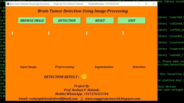 Brain Tumor Detection Using Python OpenCV || Final Year Project || Biomedical Project | IEEE Projec смотреть онлайн