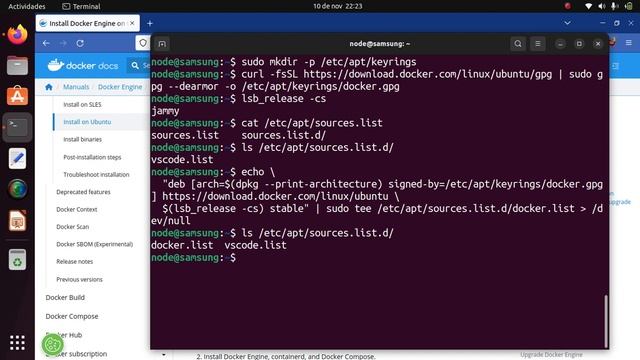 S01E004 - Ubuntu-22 04 - Instalar Docker Engine смотреть онлайн