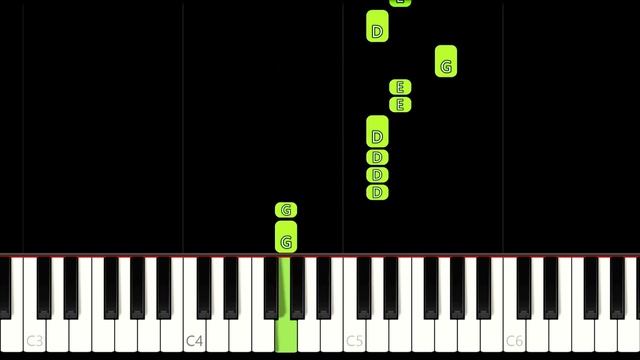 Crazy Noisy Bizarre Town (JoJo OP 5) - VERY EASY Piano Tutorial for Beginners смотреть онлайн