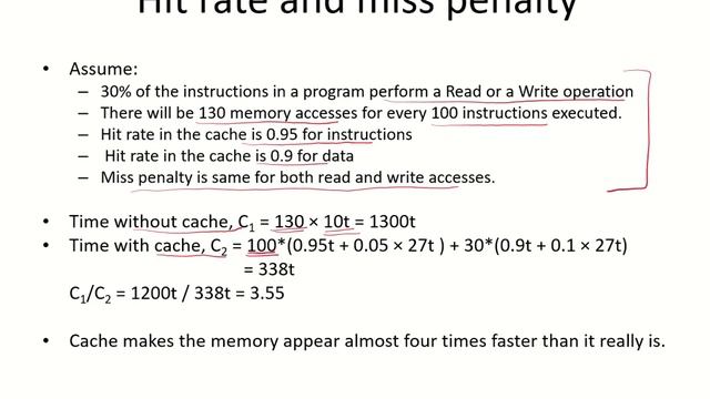 CO48c - Hit rate and miss penalty смотреть онлайн