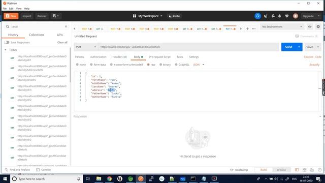 Spring Boot Tutorial In Hindi | @PutMapping in Hindi | Practical | Crud Operation | JPA | #13 смотреть онлайн