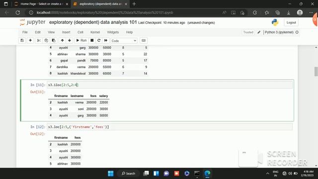 Jupyter notebook python EDAS смотреть онлайн