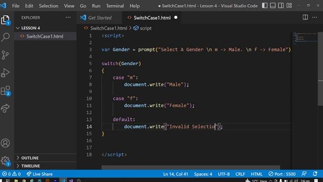 Switch Case Statements In JavaScript | JavaScript смотреть онлайн