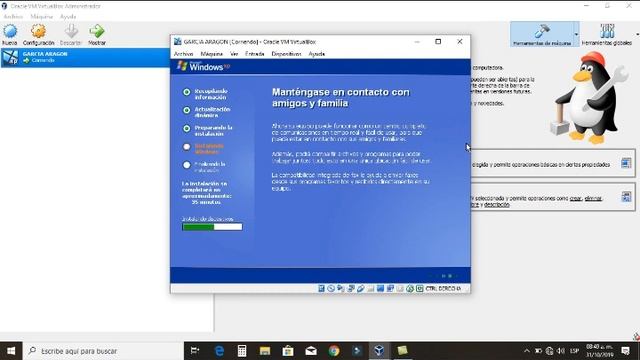 Tutorial VirtualBox y Maquina Virtual Windows Xp 32 Bits смотреть онлайн