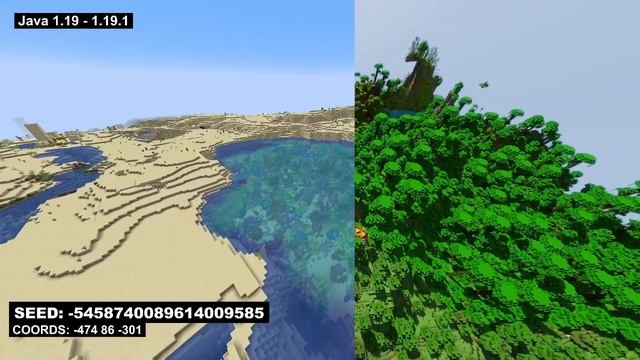 45 Simple Seeds for Minecraft 1.19 | Seeds 1.19 - 1.19.2 | Best Minecraft Seeds | 1.19 Seeds смотреть онлайн