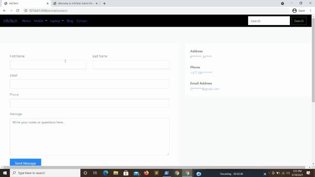 Blog| Blog site using Python Django HTML CSS смотреть онлайн