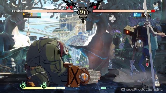 Guilty Gear Strive - Potemkin Full Command list and Gameplay смотреть онлайн