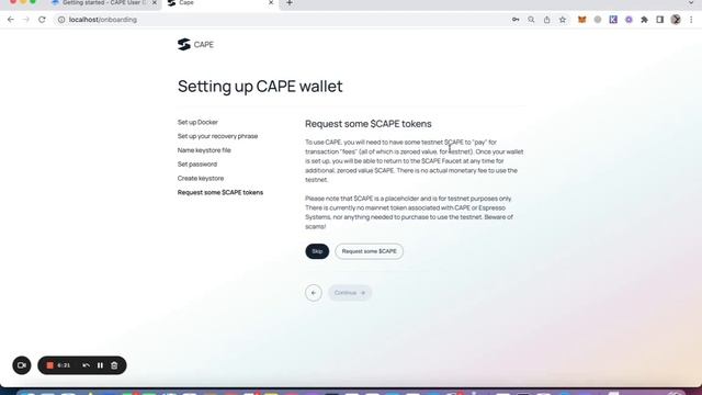 Getting started with CAPE (CAPE setup, Request CAPE tokens, basic CAPE feature overview) смотреть онлайн