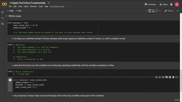 21. While Loops смотреть онлайн