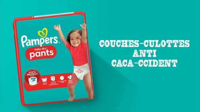 Découvrez Pampers Baby-Dry Pants, nos couches-culottes anti caca-ccident смотреть онлайн