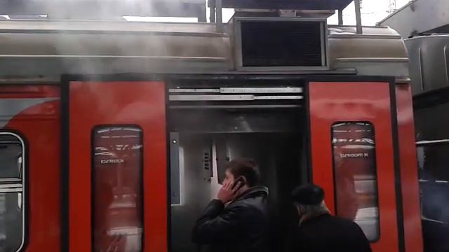 Электричка горит. 19.03.13. смотреть онлайн