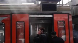 Электричка горит. 19.03.13.