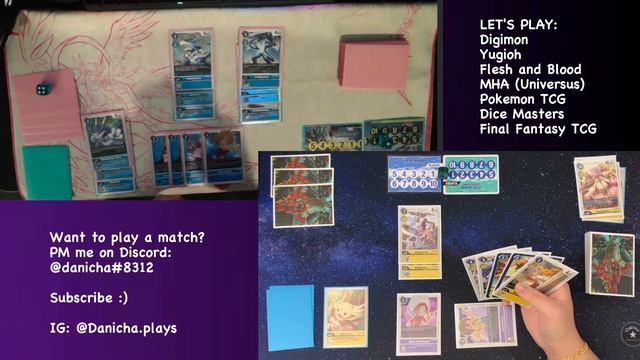 Digimon Card Game Discord Match with TreeFlesh - Blue vs Yellow - BT6 | Danicha смотреть онлайн