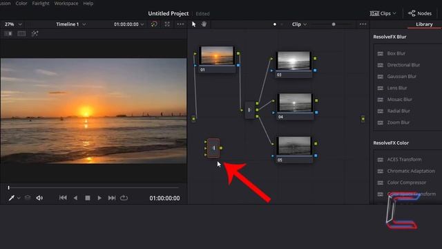 How To Use Splitter/Combiner Color Correction Nodes In DaVinci Resolve смотреть онлайн