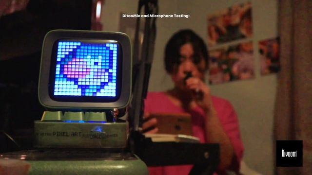 Divoom DitooMic: Testing Features, Mic, And Speaker + Love In The Dark Cover