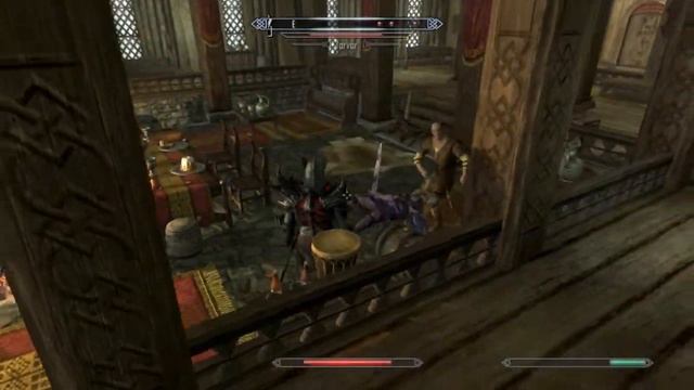 The Elder Scrolls V Skyrim Very Funny Bug смотреть онлайн