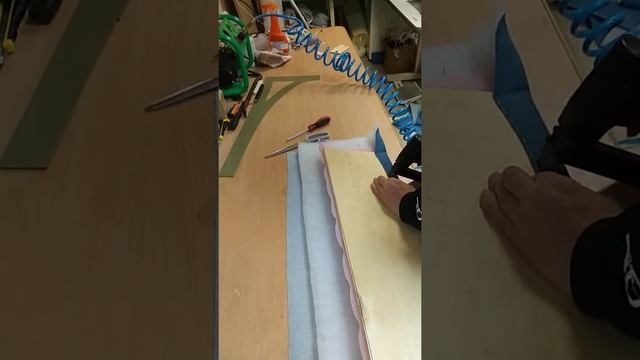 Изготавливаем СТЕНОВЫЕ ПАНЕЛИ для изголовья кровати смотреть онлайн