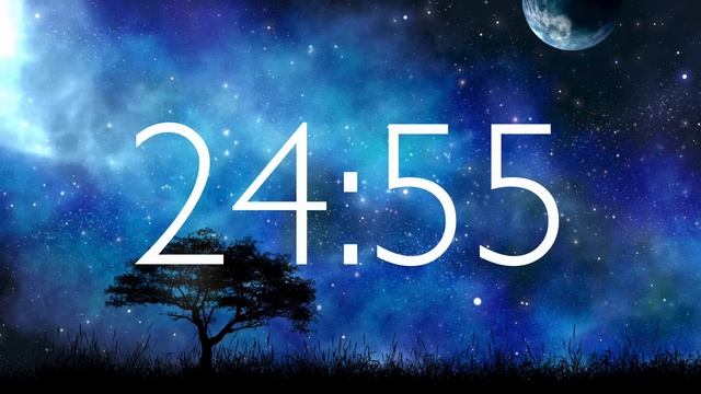 50 Minute Timer with Relaxing Music and Alarm ?⏰ смотреть онлайн