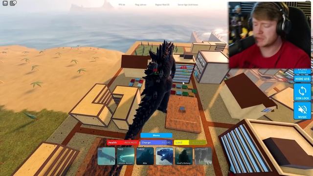 SHIN GODZILLA EVOULTION vs LEGENDARY GODZILLA EVOLUTION in ROBLOX смотреть онлайн