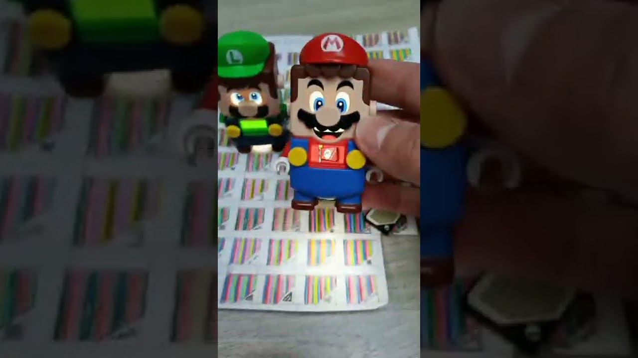 Lego Super Mario complete 50 coins challenge (1 second!) #shorts смотреть онлайн