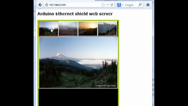 Arduino web server смотреть онлайн
