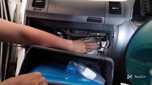 Правильная установка салонного фильтра на Тойота Виш 10 кузов.