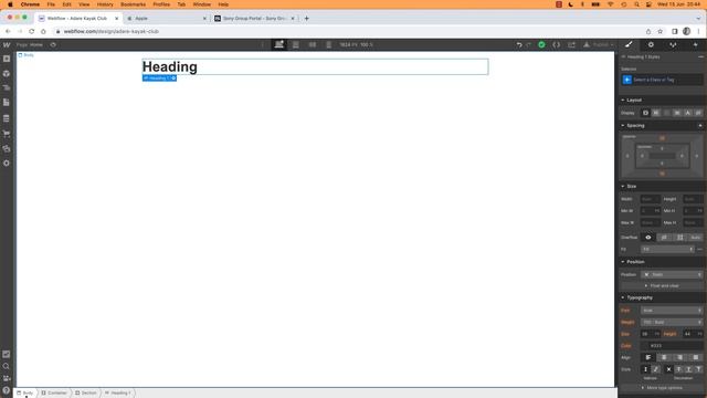 What are Container vs Sections in Webflow смотреть онлайн