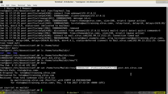 Linux 202 ( Cours 41 - Postfix - Dovecot - Imap et Architecture Postfix) смотреть онлайн