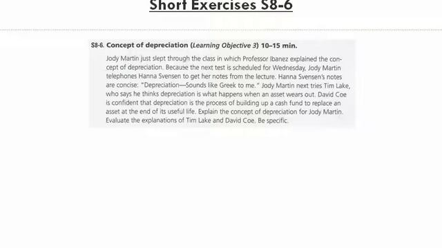 Financial Accounting Ch 8 Short Exercises S8 5 to S8 6 смотреть онлайн