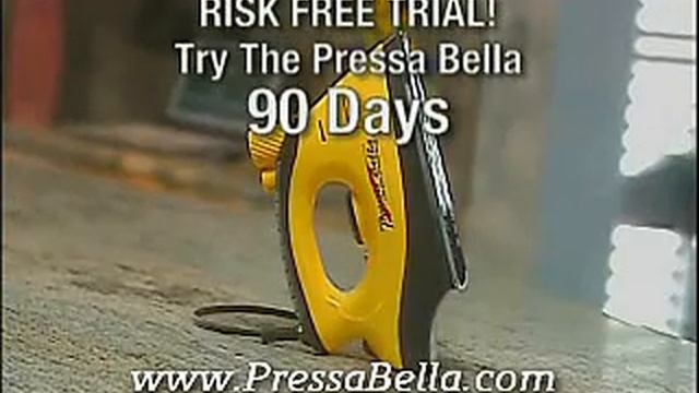 Pressa Bella Dry Steam Iron - www.PressaBella.com смотреть онлайн