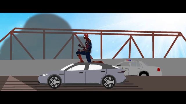 Doc Ock Entrance Spider Man No Way Home (Stick Nodes Animation) смотреть онлайн