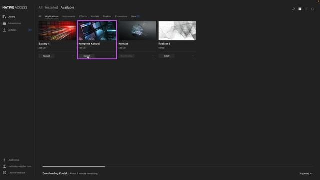 Installing KOMPLETE 14 using NATIVE ACCESS 2 | Native Instruments смотреть онлайн