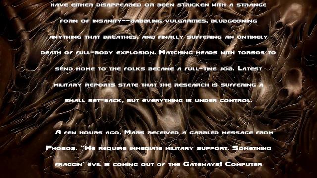 PS1 Doom Story Intro смотреть онлайн