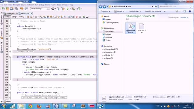 Créer un exécutable JAVA + SETUP YouTube смотреть онлайн