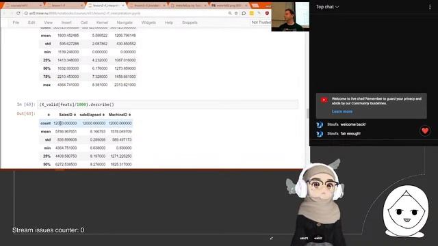 [14.5] Lesson 5 | fast.ai - Introduction to Machine Learning for Coders | #studywithme #live смотреть онлайн
