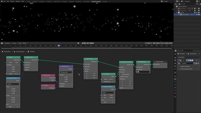 How to Fake Infinite Travel with Seamless Loops - Blender Geometry Nodes Tutorial смотреть онлайн