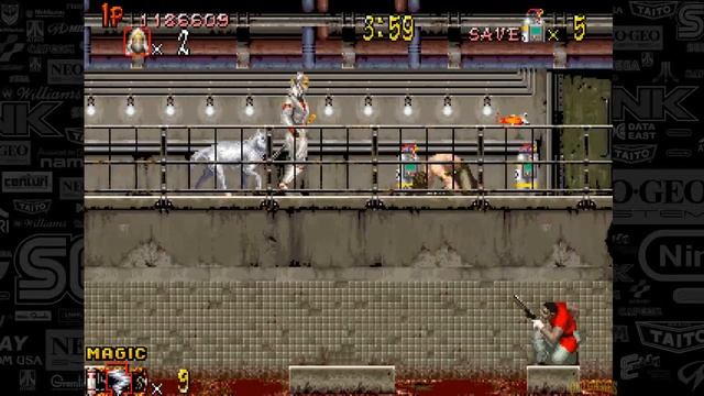 Shadow Dancer (FULL ARCADE GAMEPLAY / CHEAT) смотреть онлайн