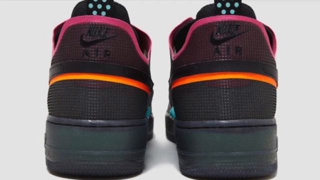 Nike Air Force 1 React “Black Neon” смотреть онлайн