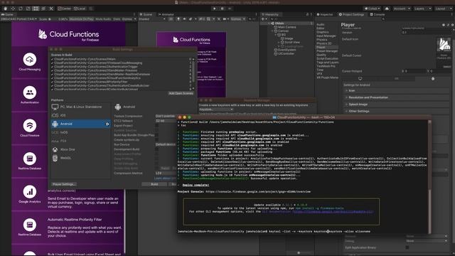 Firebase Cloud Messaging (FCM) Configure in Unity3D смотреть онлайн