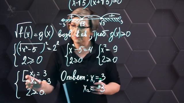 50-Иррациональные уравнения и их системы. Практическая часть. 1ч. 11 класс. смотреть онлайн