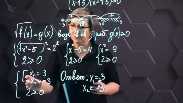 50-Иррациональные уравнения и их системы. Практическая часть. 1ч. 11 класс.