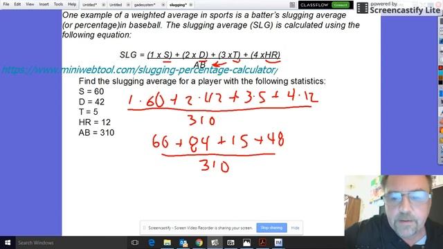 AMDM Slugging Average Calculation смотреть онлайн