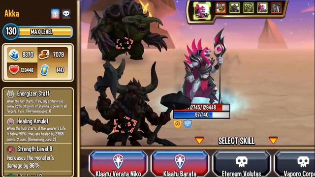 Monster Legends | Warmaster: Necromancer | Player vs Player! | Level 1 to 130 смотреть онлайн