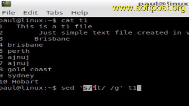 How to replace all tabs by spaces in a file in Unix смотреть онлайн