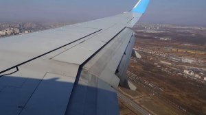 Посадка в Пулково Boeing 737-800 Победа